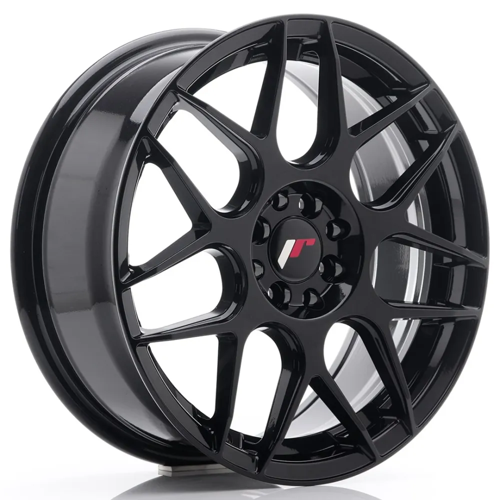 Compacte Auto Japan Racing JR-18 17x7" 5x100/114.3 ET40, Gloss Ravenzwart