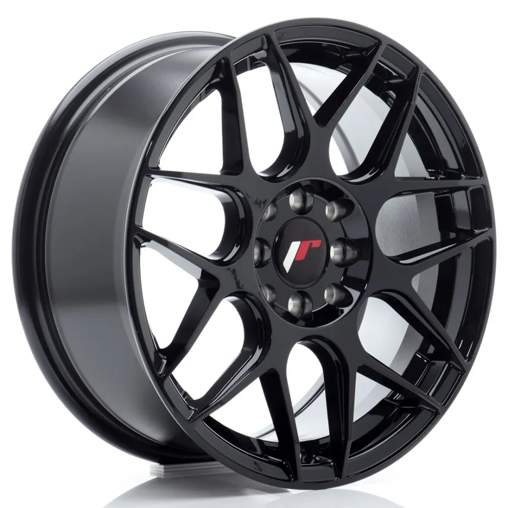 Japan Racing JR-18 16x7" 4x100/114.3 ET35, Gloss Zwart