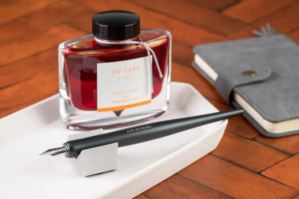 Premium NMEA 2000 Pilot Iro-Utsushi Dip Pen - Houtsoort Black
