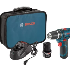 BOSCH 12V MAX 3/8" Drill/Driver Kit met Garantie & Handleiding