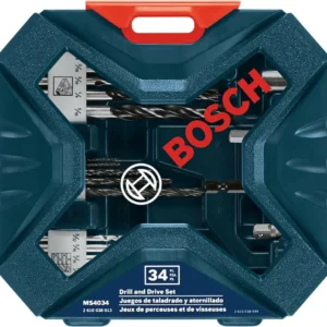 Gang- BOSCH Drilling and Driving Set (34-Piece)