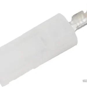 Parkeerhulp AMP .187" Female Parelmoer Socket Housing Terminal OEM Speaker White Harley-Davidson