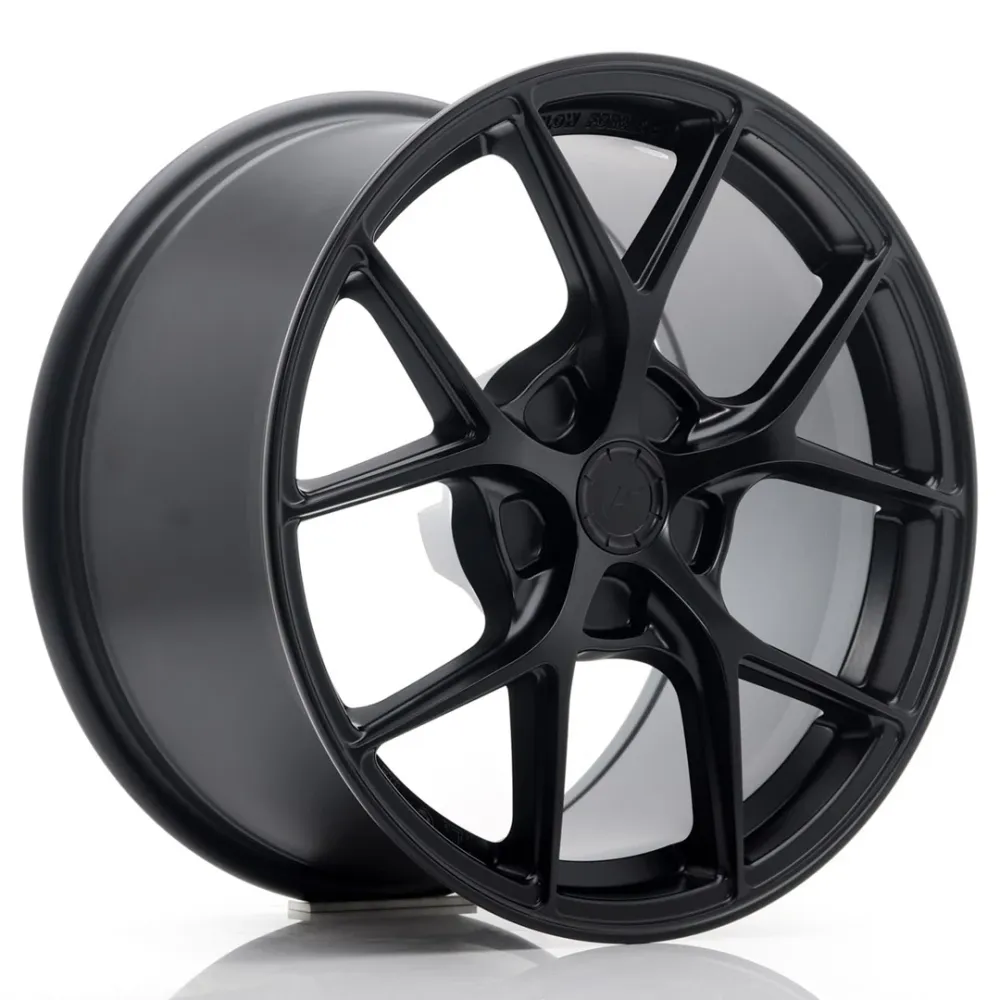 Japan Racing SL-01 Super Light 17x9" (5 hole custom PCD) ET20-50, Flat Koolzwart