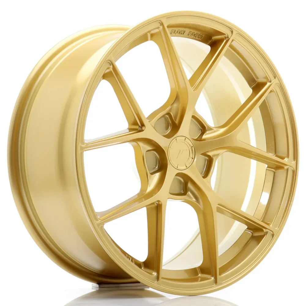 Japan Racing SL-01 Super Light 18x8" (5 hole custom PCD) ET20-40, Verguld