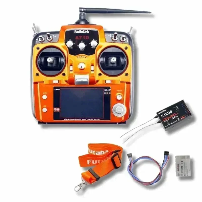 RadioLink AT10 II 2.4Ghz 10CH RC Transmitter Grey
