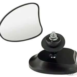 Retrovisores Delanteros Con Radio Negro FLH14-U Para Harley-Davidson