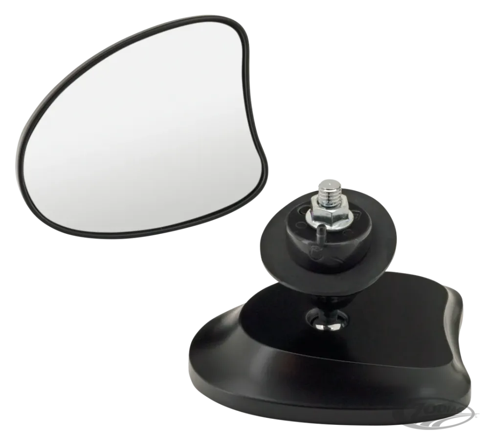 Retrovisores Delanteros Con Radio Negro FLH14-U Para Harley-Davidson