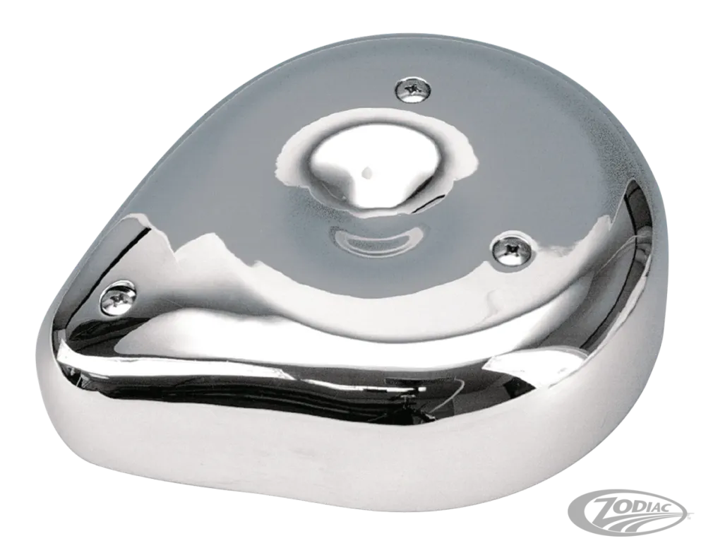 GZP Chrome air cleaner pre-CV carbs Harley-Davidson