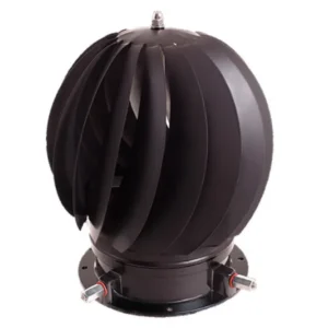 Nedco rotorkap - Neo - tot Ø200mm - zwart - sendzimir met CE-Keurmerk