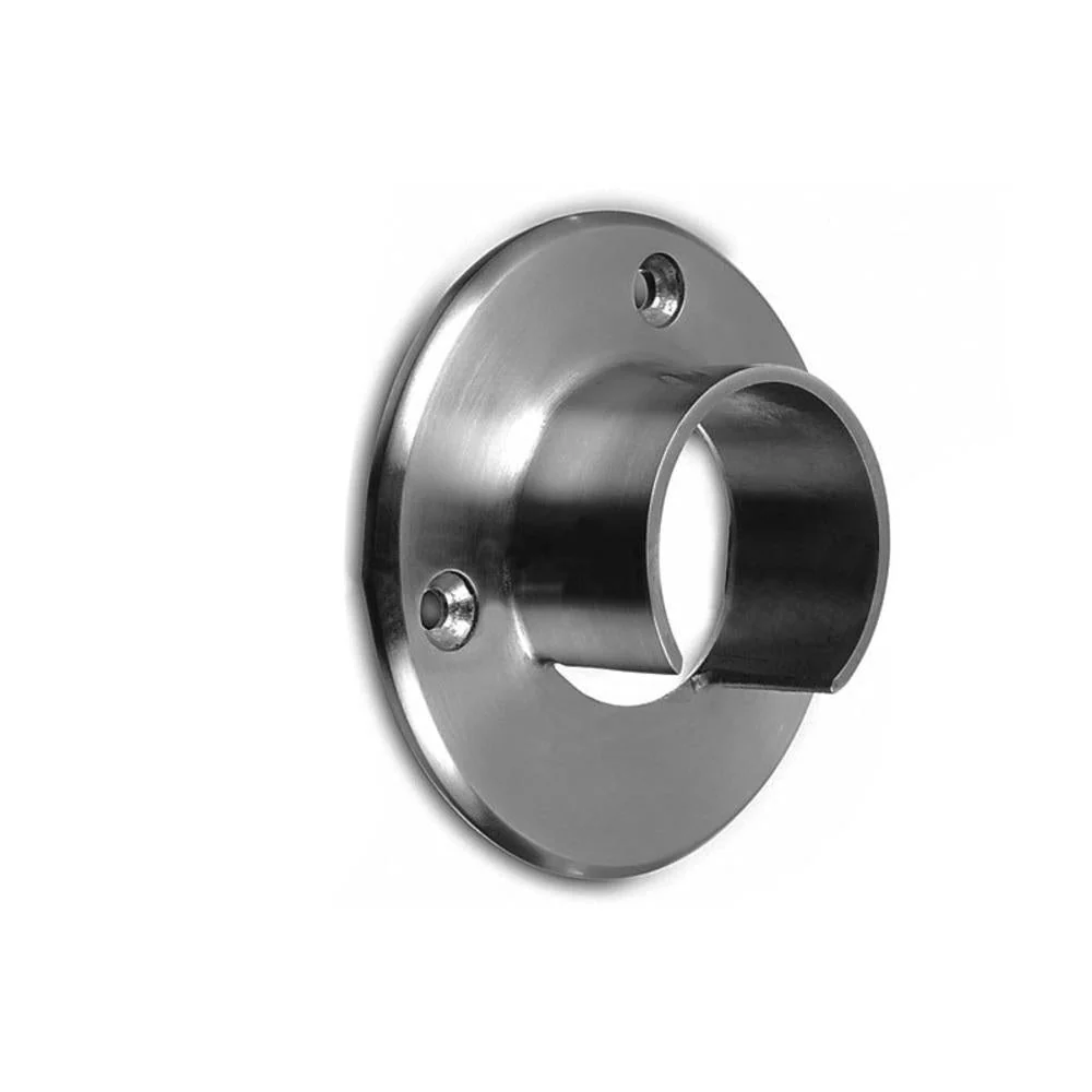 Q-railing Wall Flange 1.66'' (42.2 mm) (Round) Cap Rail (Outdoor)