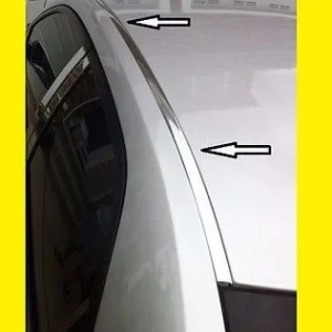 1992-1995 Honda Civic Chroom Roof Top Trim Molding Kit