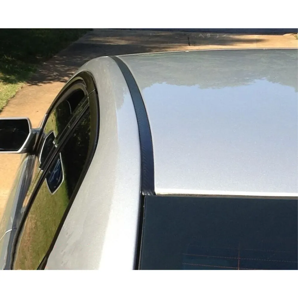2017-2020 Hyundai Elantra Ebbenhout Carbon Fiber Roof Top Trim Molding Kit