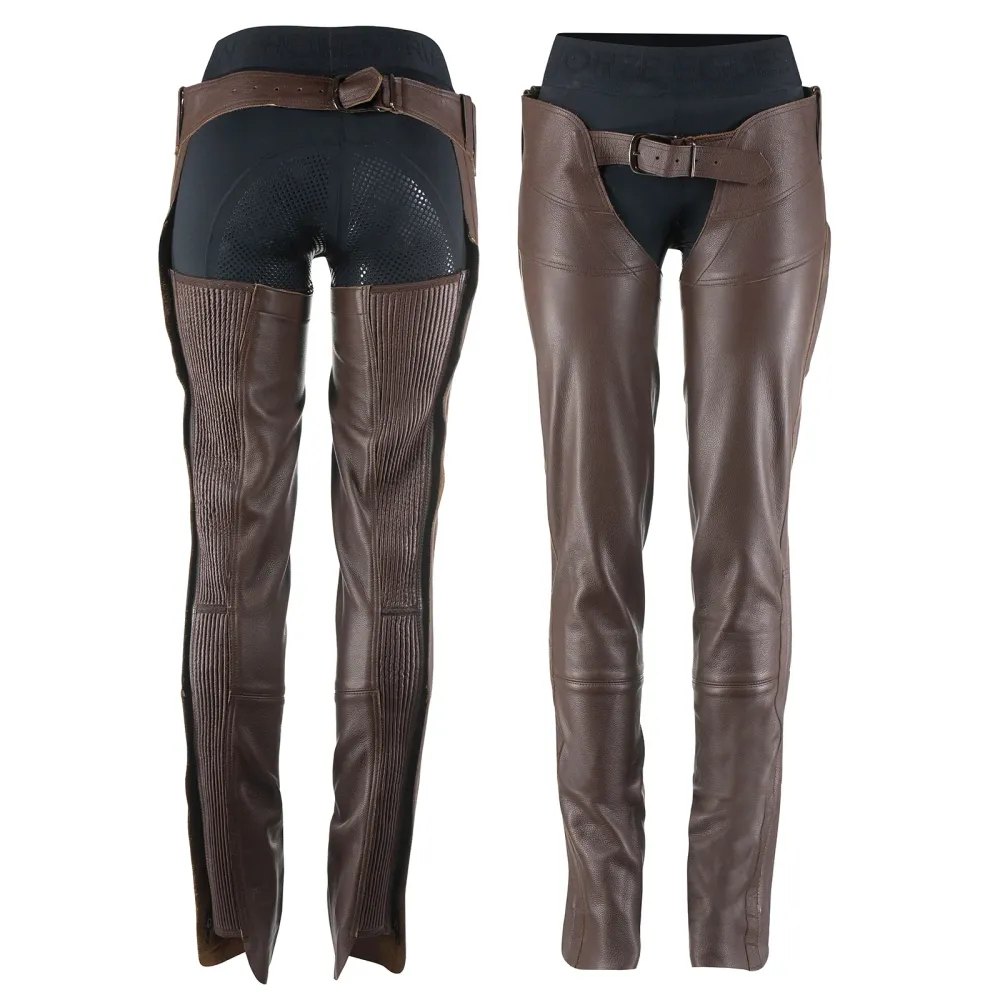 Blake Leder Full Chaps Dark Brown S