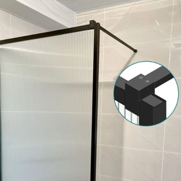 Fixed Koolzwart Shower Screen Full Frame Half Partition Shower Door 24l