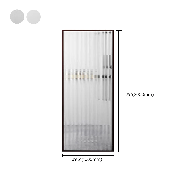 Fixed Koolzwart Shower Screen Full Frame Half Partition Shower Door 24l