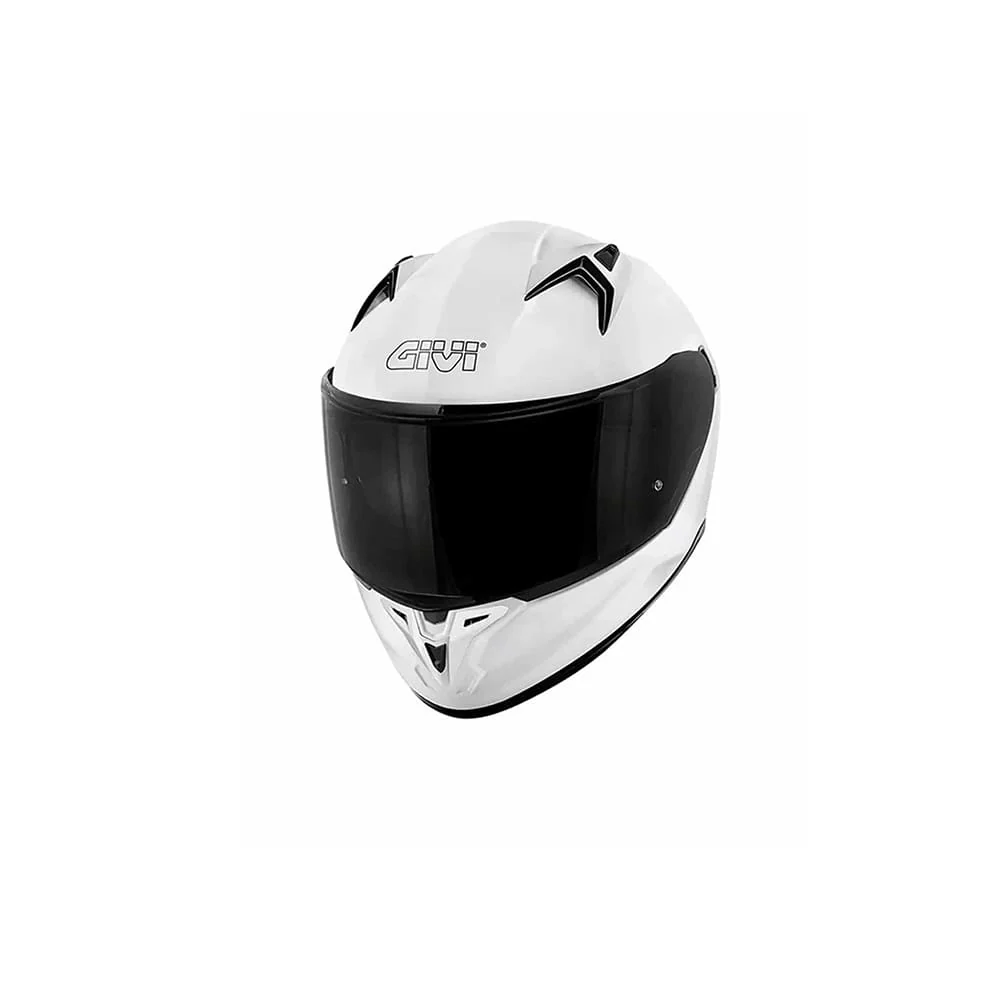 Professionele Klasse GIVI 50.8 Moto Turismo Integral Casco Blanco Brillante Sólido