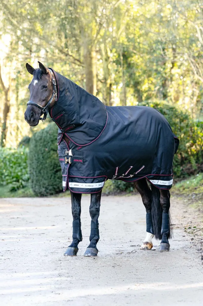 Arika Storm-Tek Rug Afneembaar Neck, 200 g Black 125 met Garantie
