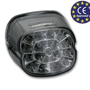 Piloto Led Inclinado Homologado Para Harley-Davidson® Layback Led Tail Lamp Smoke