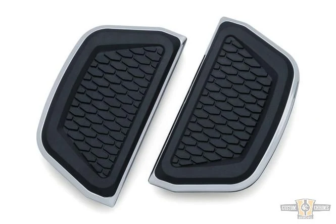 Hex Passenger Board Inserts Chroom Harley-Davidson