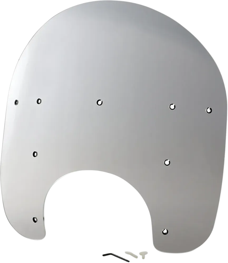 Weerbestendige Plástico pantalla parabrisas de recambio 15" para Harley-Davidson Road King