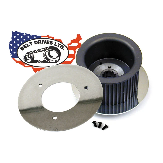 Bdl Polished Alternator Cover Plate Harley-Davidson