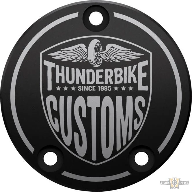 New Custom Point Cover Black Anodized Harley-Davidson