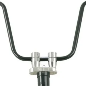 400 Ape Hanger Handlebar Dimpled Ravenzwart 1" Powder Coated Harley-Davidson