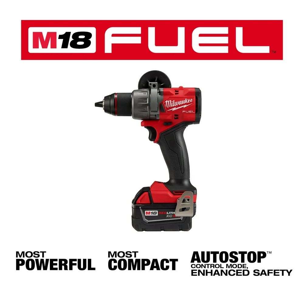 MILWAUKEE M18 FUEL™ 1/2" Drill/Driver Kit Heavy Duty Uitvoering