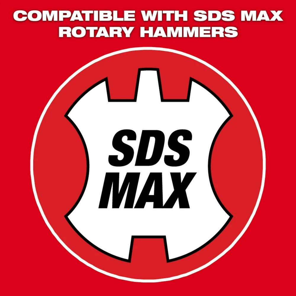 MILWAUKEE SDS MAX 5/8" X 10" Ground Rod Driver