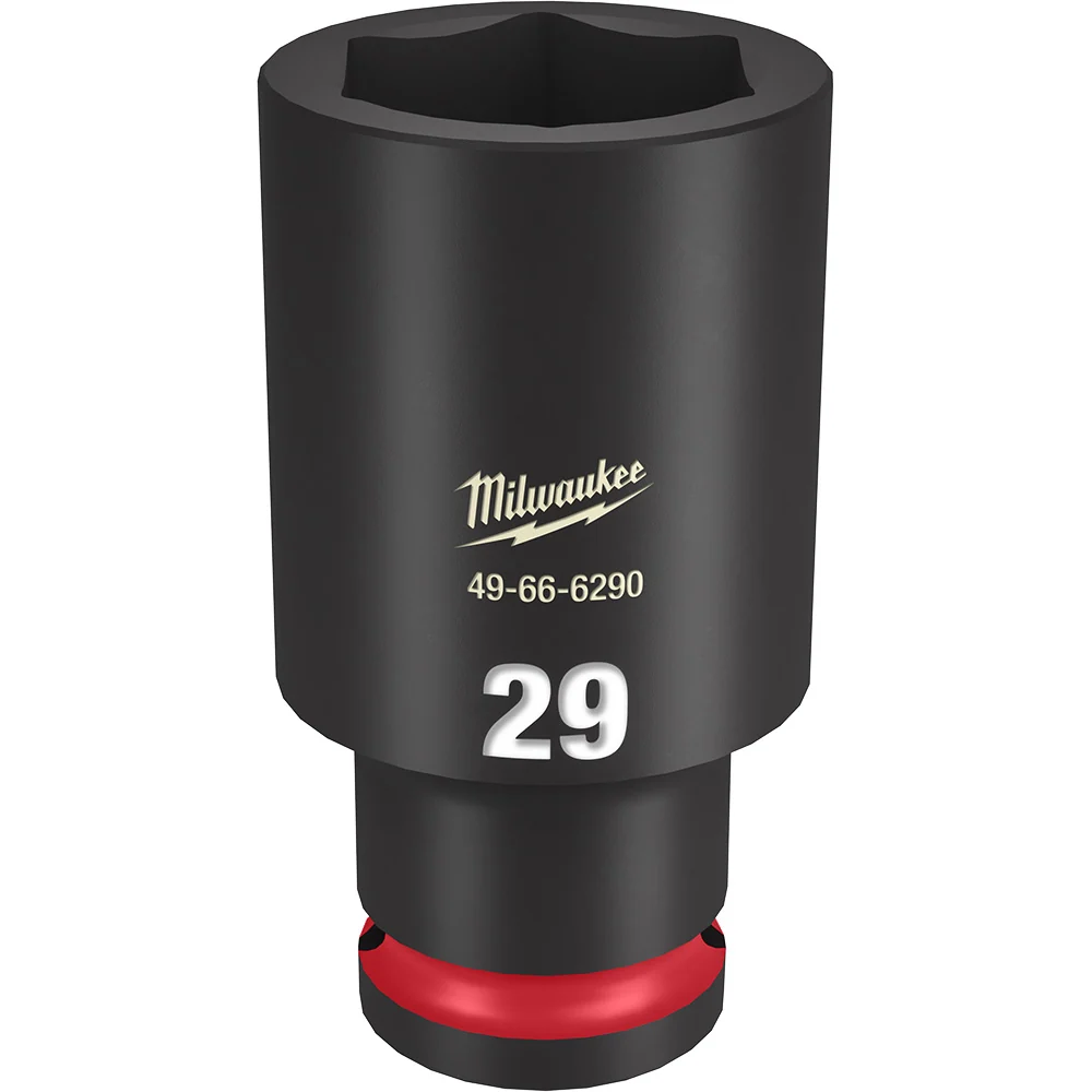 MILWAUKEE SHOCKWAVE Impact Duty 1/2" Drive 29MM Deep 6 Point Socket