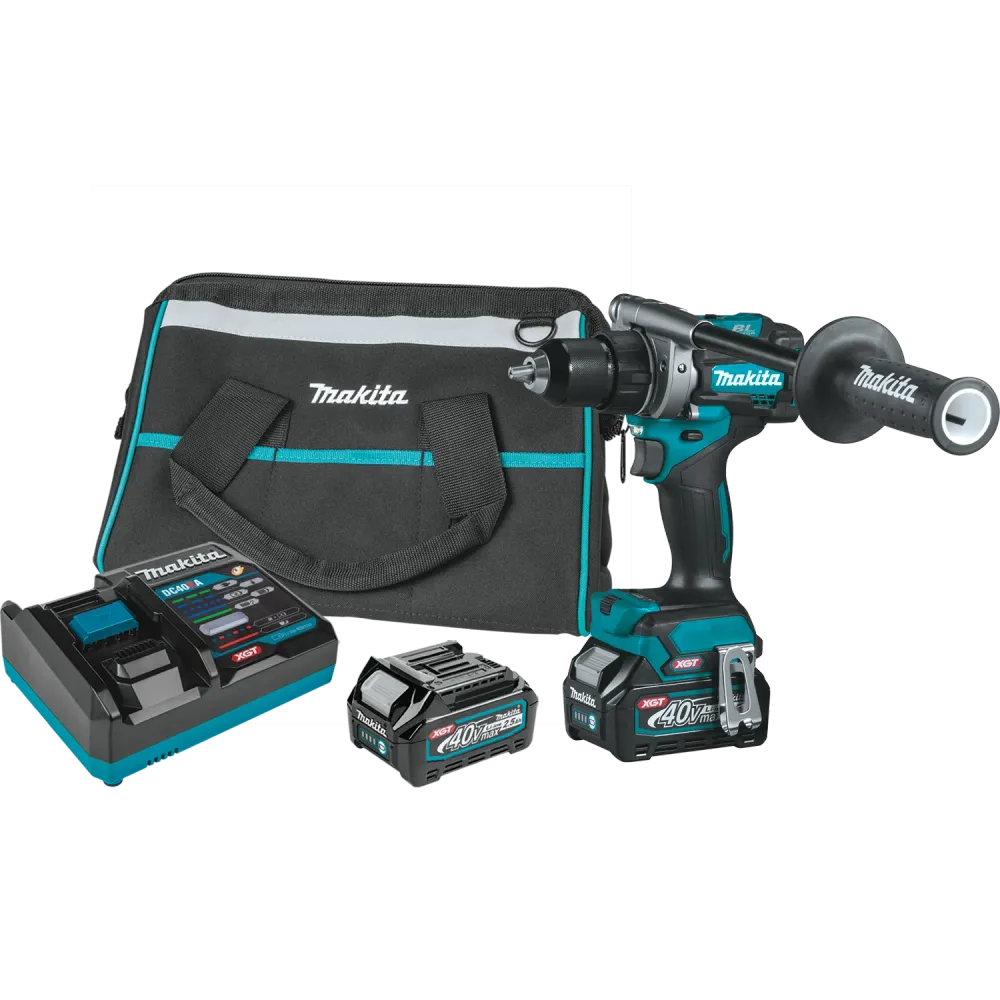 Turbo MAKITA 40V MAX XGT® 1/2" Driver‑Drill Kit