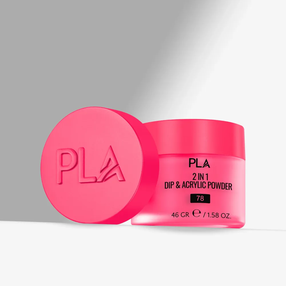 2--1 Dip & Kunststof glas Powder Take Me to Chapel - 78