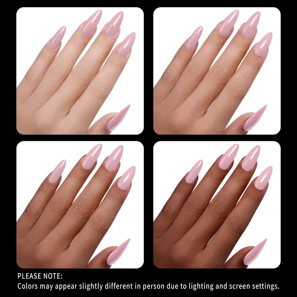 2--1 Dip & Kunststof glas Powder Toes Sand - 213