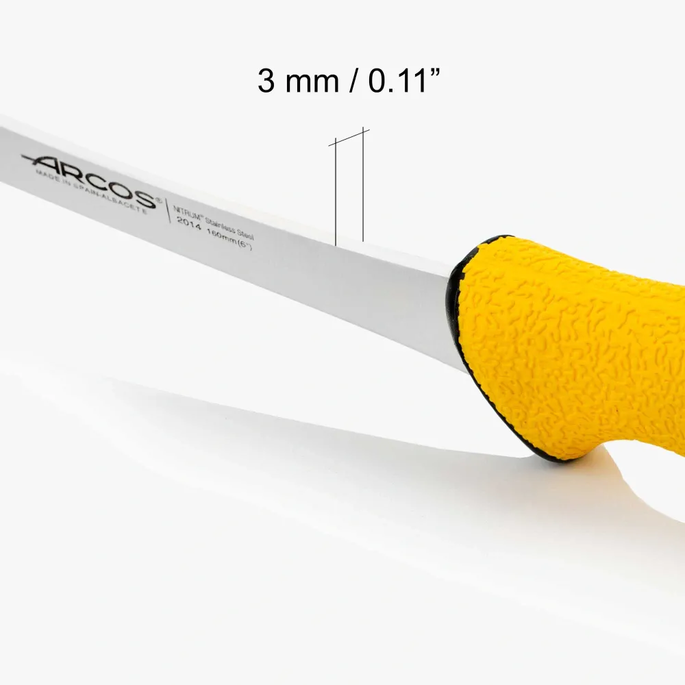 Arcos Duo Pro Series Star Boning Knife 160mm met bouten en moeren