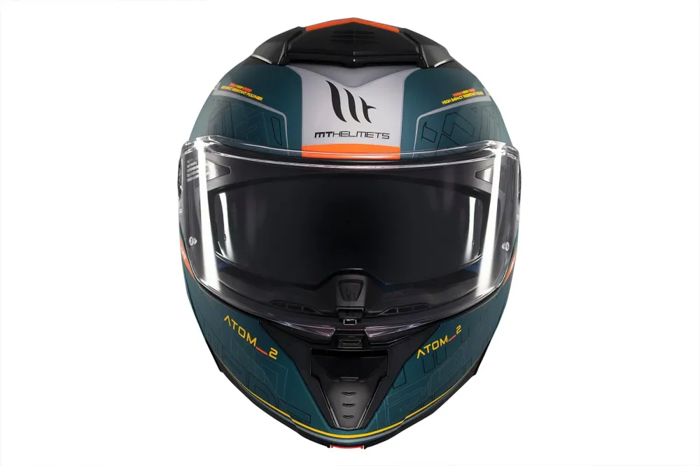 MT Atom 2 Destiny C6 turismo de moto Casco uitbreidbaar ECE 22.06