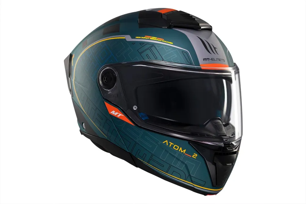 MT Atom 2 Destiny C6 turismo de moto Casco uitbreidbaar ECE 22.06