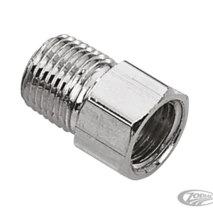 Brake fitting straight # 63609-72 metaalglans Harley-Davidson