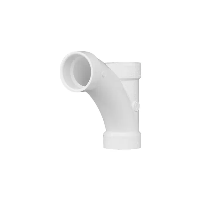 Charlotte Pipe 2- 45-Degree VINYL DWV Combo Wye