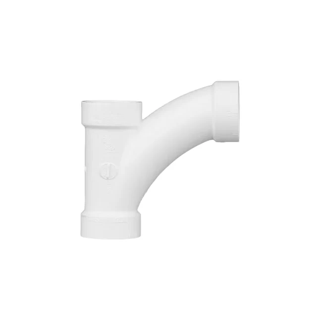 Charlotte Pipe 2- 45-Degree VINYL DWV Combo Wye
