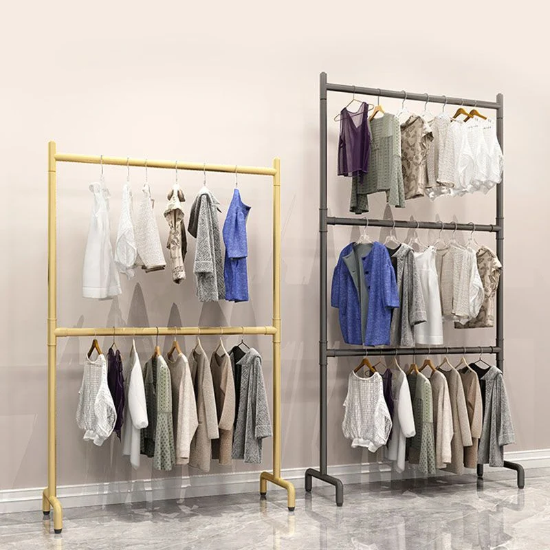 Contemporary Hall Tree Van metaal Framed 2 Hanging Rail Entryway Coat Hanger compatibel met VW Golf 7 39