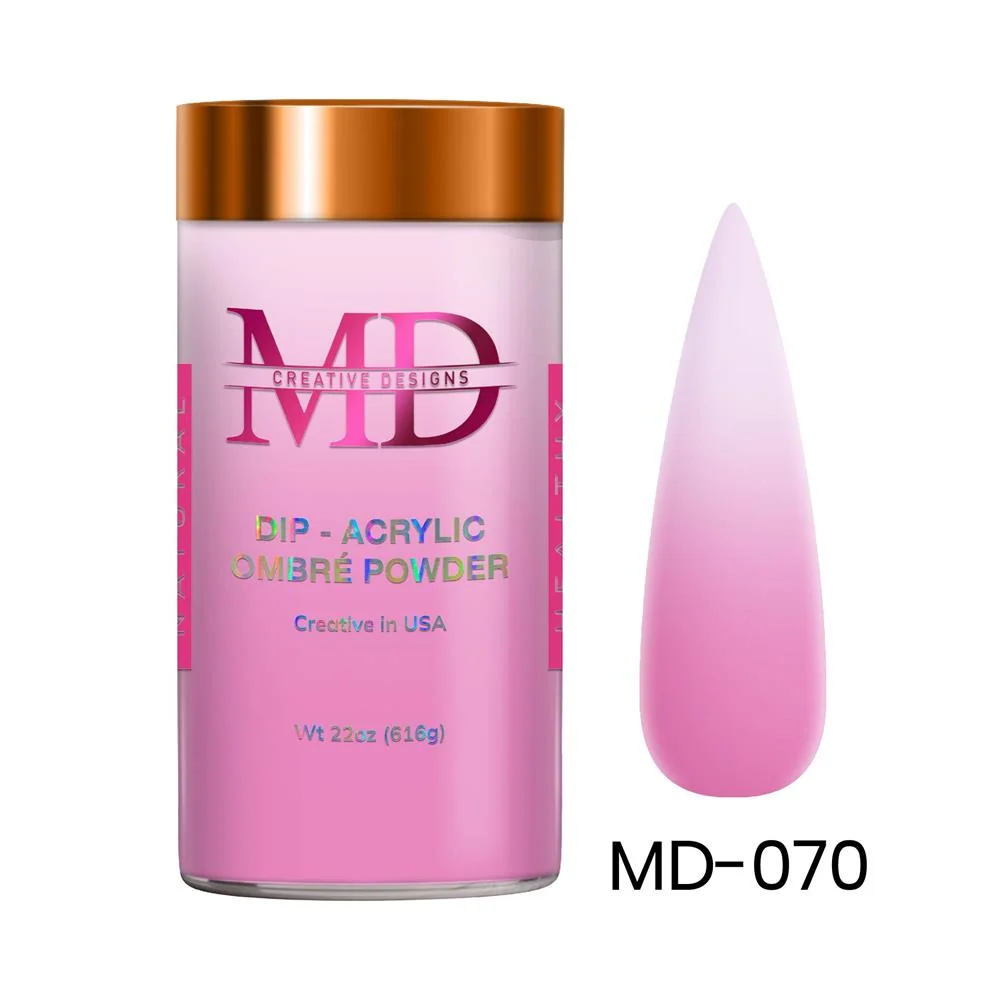 CRAZY FUCHSIA - MD070 - 2--1 Dip & Acrylic Powder - 22oz