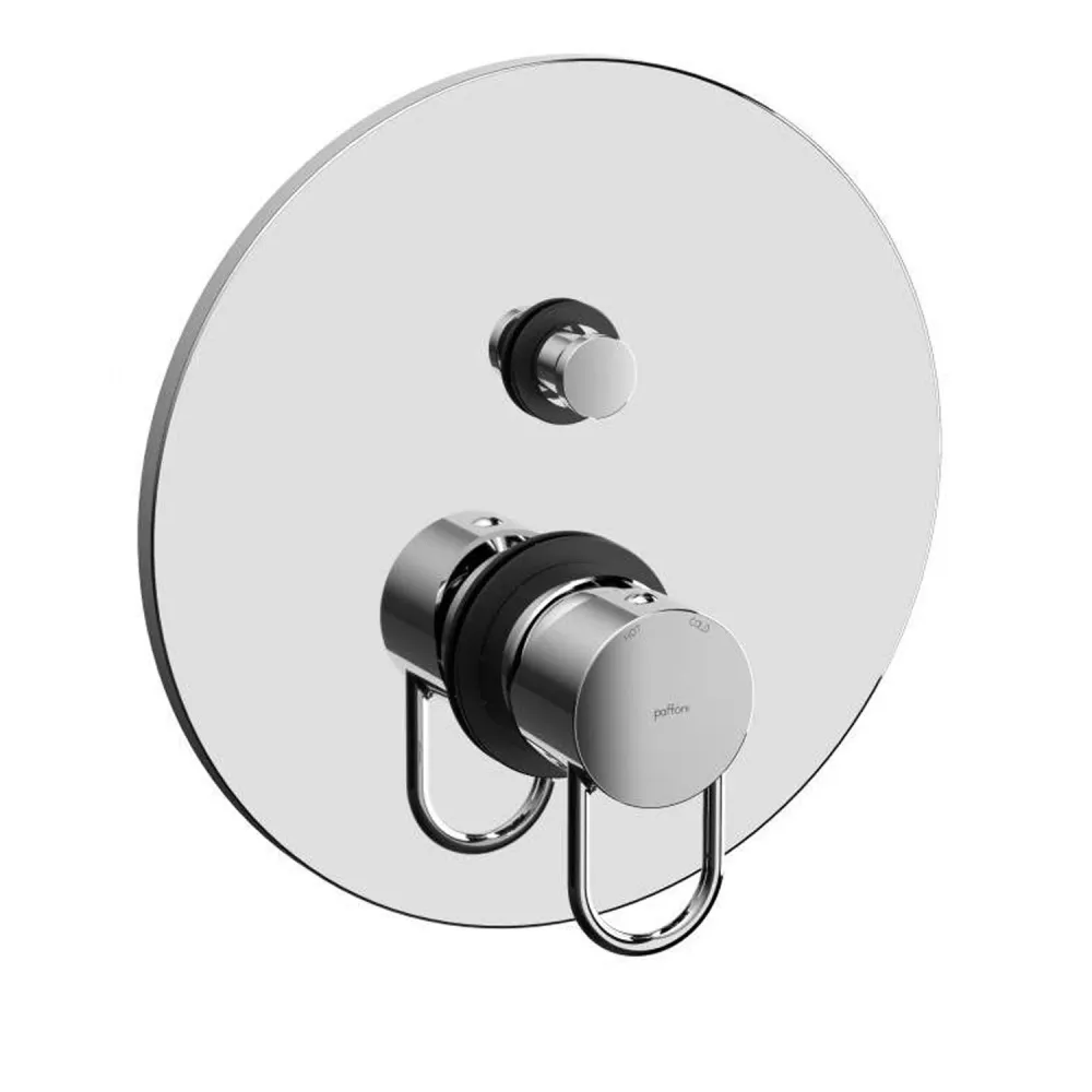 Demperbevestiging Shower mixer 2-way push-button diverter Paffoni Jocker chroom