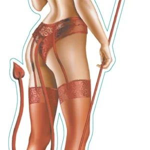 Devil babe decal 2.75"x7.5" Harley-Davidson