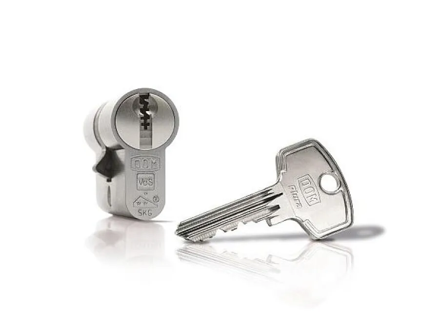 DOM dubbele cilinders - 333 Plura SKG2 - 4 st - 1 Stück 30-30 & 3x 30-45 voor verlaagde auto's