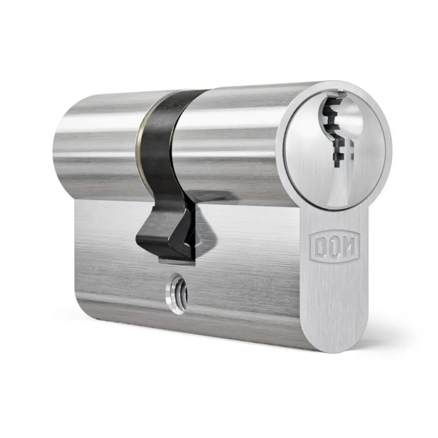 DOM dubbele cillinder - 333 Plura SKG2 - 45-65 mm - set à 2 stuks gelijksluitend voor terreinvoertuigen