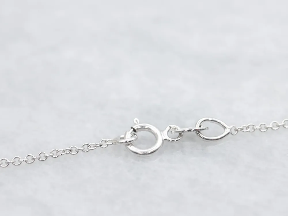 Double Diamond Halo Pendant Necklace