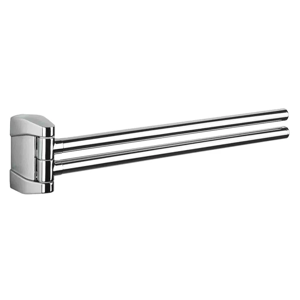 Double joint towel holder geel koper Road collection Colombo Design