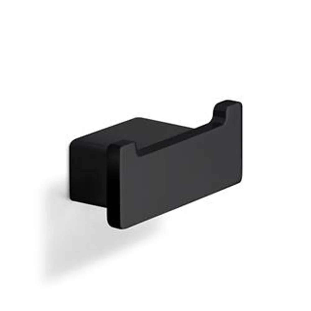 Double wall coat rack Gedy Lounge series - Matte Black