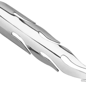 Flame Heat Shield Verchroomd 2" Harley-Davidson