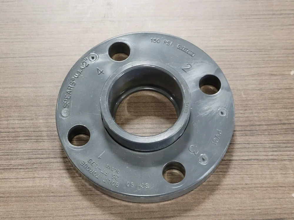 2" Flange 150 psi SCH80 NSF61 DL5V3 zwarte poedercoating